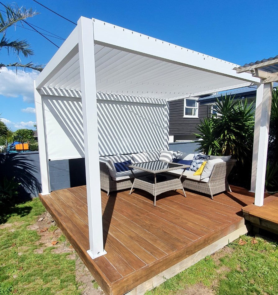 Outdoor Comfort Louvred Pergolas