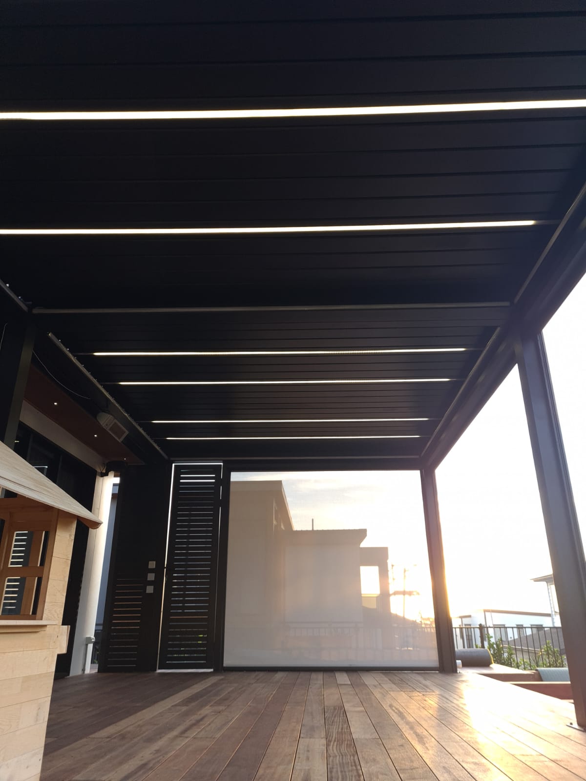 custom louvre pergola NZ