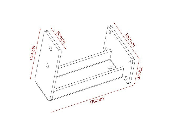 Fascia Pergola Bracket