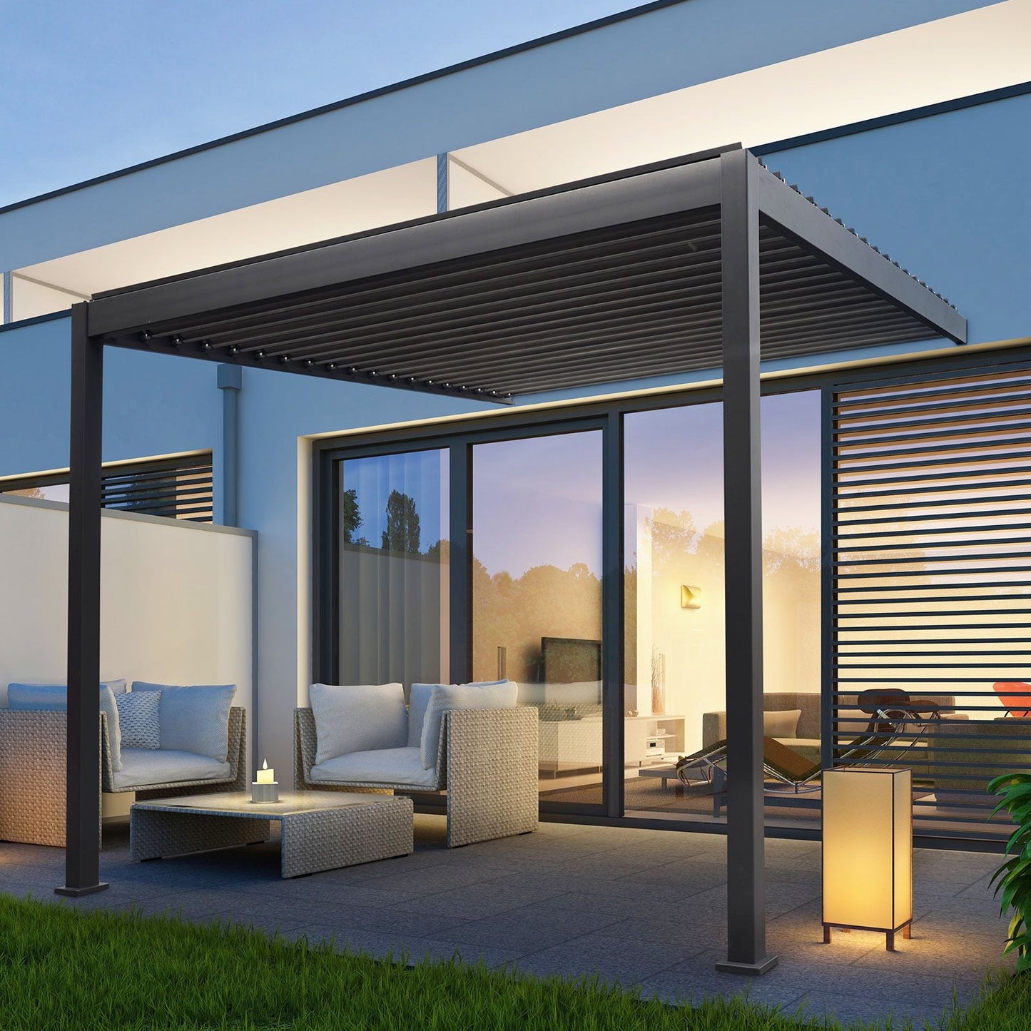Wall-Mount Villa Pergola Kitset