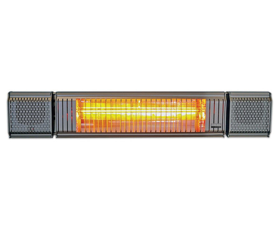 Smart Infrared Heater with Bluetooth and Speakers