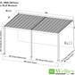 Villa Motorised Louvre Roof Pergola