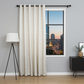 Geometric Textured Eyelet Curtain
