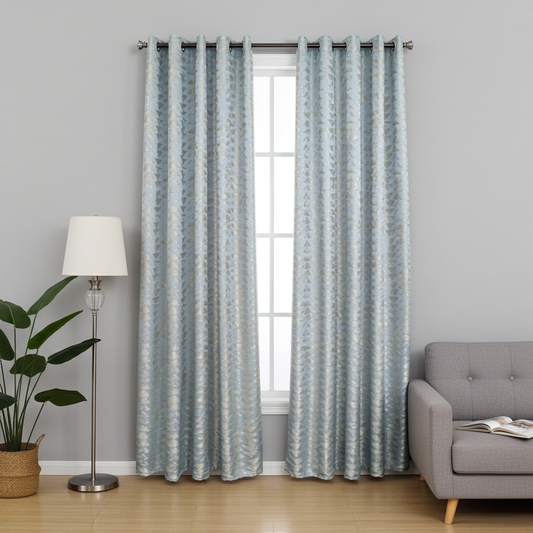 Pyramids Eyelet Curtain