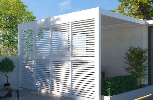 Adjustable Side Louvre Panels