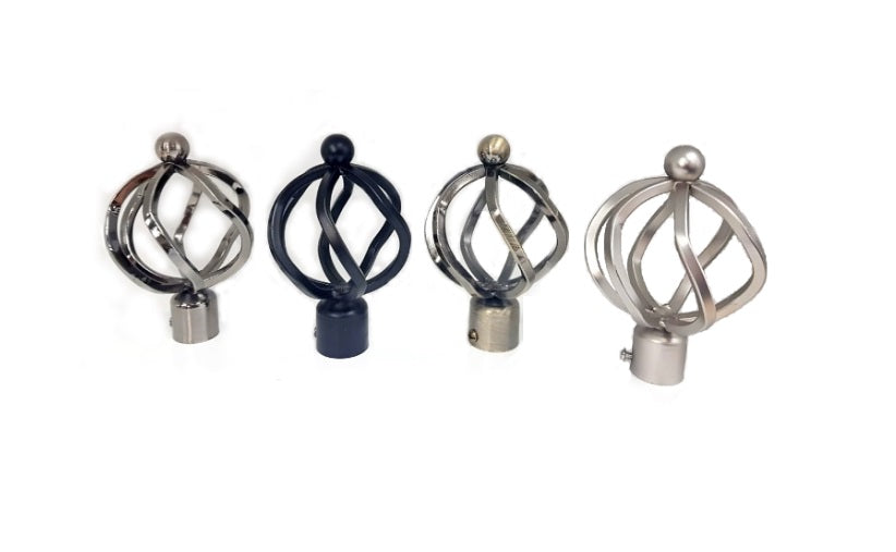 Sphere End Finials