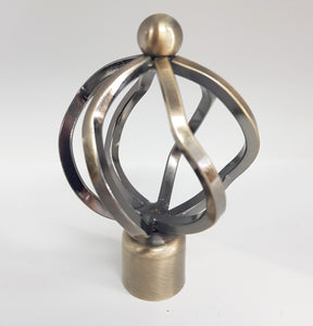 Sphere End Finials